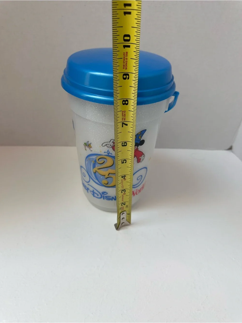 Disney World 25th Anniversary Souvenir Pop Corn Cup